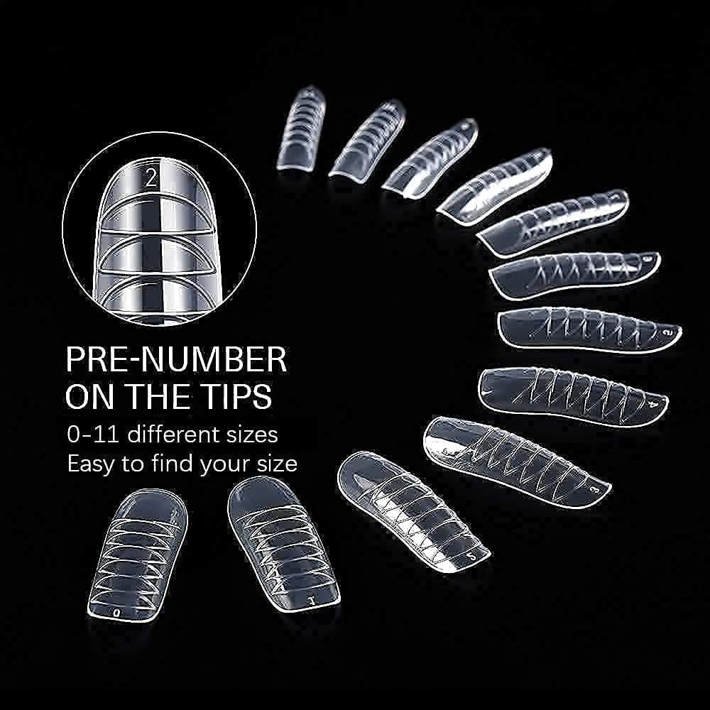 120Pcs Extension Gel Dual Forms Full Cover - Image 3