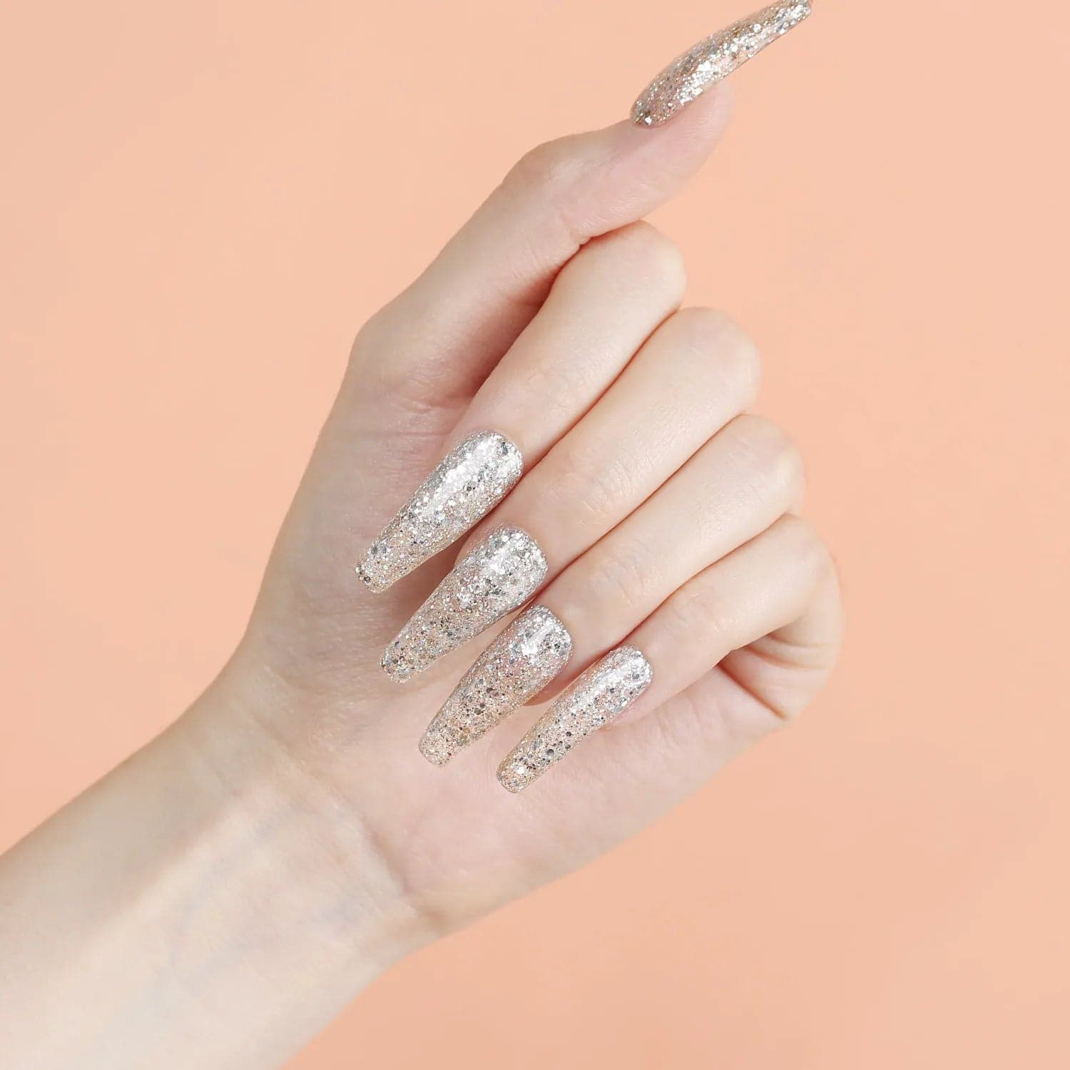 200Pcs Clear Coffin Full Cover Nail Tips - Image 5