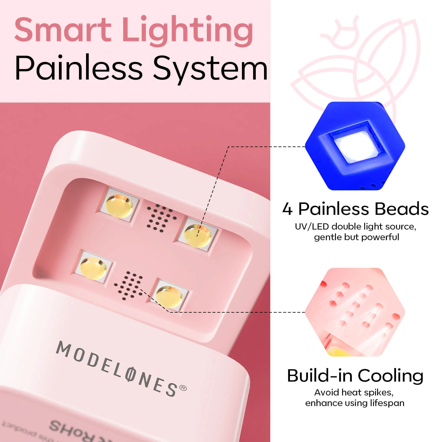 8W Mini Finger UV Nail Meow Lamp - Image 11